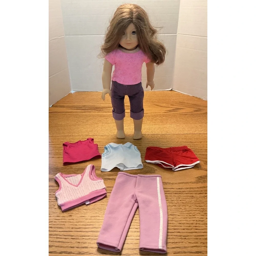American Girl Just Like You 23 Doll Brown Hair Brown Eyes 67 Piece Clothing Lot